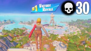 30 Elimination Solo vs Squad Win Full Gameplay Fortnite Chapter 3 (PC Controller)