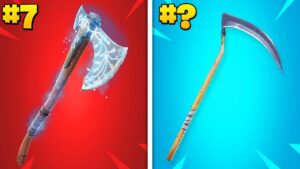 37 SWEATIEST Fortnite Pickaxes In Chapter 3