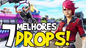 7 MELHORES LUGARES PARA POUSAR! - FORTNITE BATTLE ROYALE
