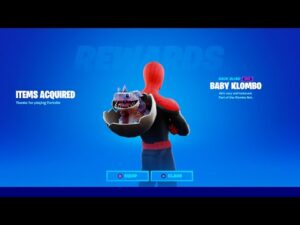 BABY KLOMBO NOW in FORTNITE!