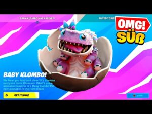 BABY KLOMBO in FORTNITE 😍