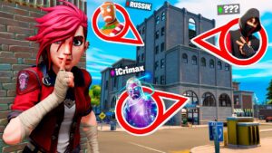 BEEF im YouTuber 200 IQ HIDE and SEEK in Fortnite!