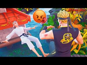 COBRAI KAI vs MÄDCHEN (ALL VALLEY TURNIER) 🥋🐍 Part 2 (ein Fortnite Kurzfilm)
