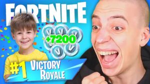 ClashGames ÜBERRASCHT 11 JÄHRIGEN FAN mit TAUSENDEN V-BUCKS in FORTNITE! 🤑😱