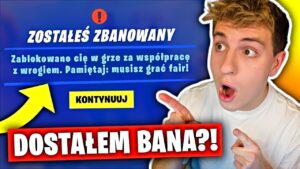 DOSTAŁEM BANA za PRZYJAŹŃ w Fortnite