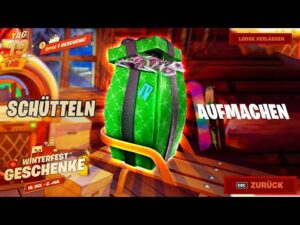 Das 15te GESCHENK, wann öffnen und GRATIS vBucks, Items, Skins erhalten? | Fortnite Deutsch