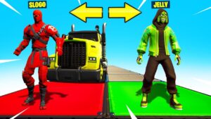 Deadly COLOR SWITCH Minigame in FORTNITE! (Funny)