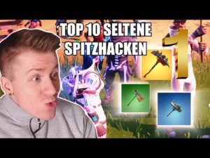 Die *TOP 10* Seltesten ERNTEWERKZEUGE in Fortnite [2022]