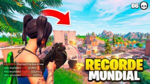 EU TENTEI QUEBRAR 8 RECORDES MUNDIAIS DO FORTNITE EM 8 MINUTOS (MUITO DIFICIL)
