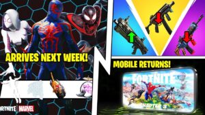 Epic's SURPRISE UPDATE (Spiderverse, IOS Returns, Shotgun BUFF Fortnite)