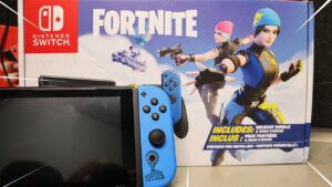 FINALMENTE! COMPREI O NINTENDO SWITCH DO FORTNITE - WILDCAT BUNDLE