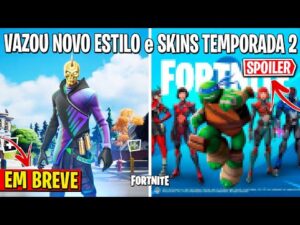FORTNITE - EVENTO TEMPORADA 2, LANÇADORES NERFADOS e SHOW DA LADY GAGA?