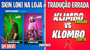 FORTNITE - LOJA CLUBE FORTNITE, TODOS OS ÁUDIOS DOS SETE e KLOMBO ou KLIMBO?