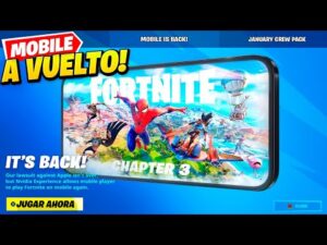 FORTNITE MOBILE a VUELTO! *NUEVAS RECOMPENSAS GRATIS* 😱🔥 FORTNITE en iOS