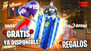 FORTNITE REGALA esto *GRATIS* REGALO (DIA 15)❓🎁 REGALO *GRATIS* REGALO WINTERFEST ¡CONSIGUELO! 😱