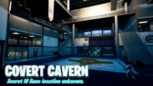 First Look at Covert Cavern POI Teaser! - IO Base Fortnite!
