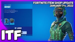 Fortnite Item Shop INSTINCT IS BACK! [January 7th, 2022] (Fortnite Battle Royale)