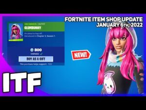 Fortnite Item Shop *NEW* GLUMBUNNY SKIN! [January 6th, 2022] (Fortnite Battle Royale)