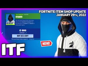 Fortnite Item Shop *NEW* STASH'D SET! [January 29th, 2022] (Fortnite Battle Royale)