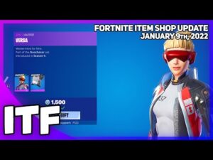 Fortnite Item Shop VERSA IS BACK! [January 9th, 2022] (Fortnite Battle Royale)