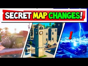 Fortnite Update: SECRET MAP CHANGES! "Tilted Early!"