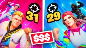 Fortnite but the Most Eliminations = $$$