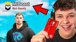 I Pretended to be MrBeast in Fortnite!