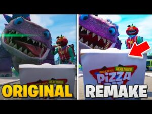 I Recreated the Fortnite PIZZA PARTY Trailer...