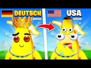 Ich SPIELE FORTNITE in AMERIKA und du glaubst nicht was ich sah.. (unglaublich) 🇺🇸😨
