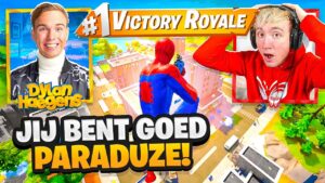 Ik ging UNDERCOVER in DYLAN zijn FORTNITE TOERNOOI!