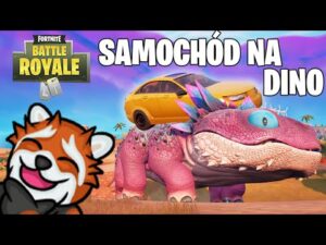 JAZDA SAMOCHODEM NA DINOZAURZE w Fortnite!