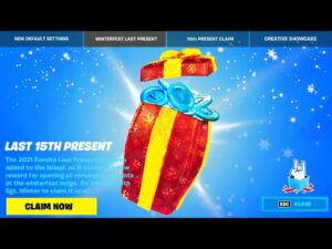*JETZT* das 15. Geschenk in Fortnite ist DA!
