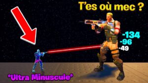 J’ai testé un GLITCH pour devenir ULTRA MINUSCULE sur Fortnite !
