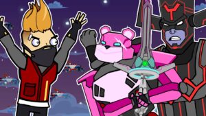 MECHA VS GALACTUS?! | The Squad (Fortnite Animation)