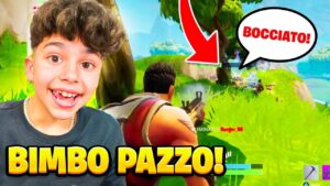 MI FINGO un BIMBO PAZZO e FACCIO il PROVINO su FORTNITE!