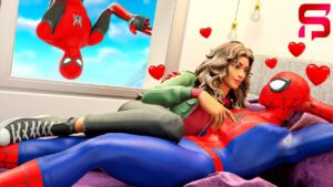 MJ KISSES the WRONG SPIDERMAN... Fortnite Chapter 3