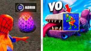 Me ESCONDO DENTRO del KLOMBO para CONSEGUIR ESTO en Fortnite...