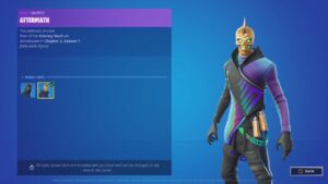 Mini-Review Of The AFTERMATH Skin In Game (Fortnite February Crew Pack)
