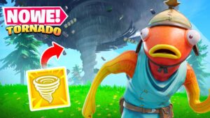 *NOWE* TORNADO w Fortnite! ( Wciąga ŚWIAT! )