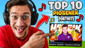 Najlepsze PIOSENKI o FORTNITE !🎵 (TOP 10)