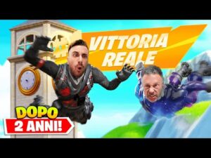 PAPA' ATTERRA a Pinnacoli dopo 2 ANNI e VINCIAMO la Partita! Capitolo 3 Fortnite ITA!