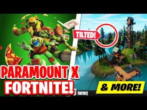 Paramount x Fortnite Skins TEASER! No Snow TILTED LEAK! TMNT & Spongbob Skins, Encrypted EMOTE!