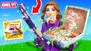 Pizza *ONLY* Challenge in Fortnite!
