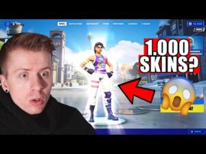 SO STACKED?! Fortnite Account mit *ÜBER 1.000 Skins* !!