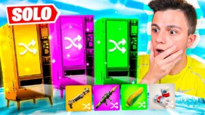 ¡SOLO LOOT DE MÁQUINAS EXPENDEDORAS!! [Fortnite]