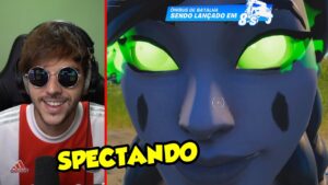 SPECTANDO UNS DOIDO NO FORTNITE !!! (harry potter)