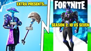 Season 2 Battle Pass (ALL 8 Skins, 15TH FREE PRESENT in Fortnite!)