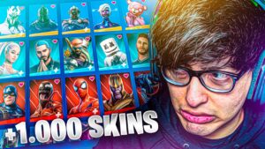 TENGO 1000 SKINS EN FORTNITE ¿CUANTO DINERO GASTE?