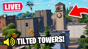 TILTED TOWERS is BACK!! Winning in Solos! (Fortnite Chapter 3)