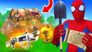 TREASURE CHEST LOOT Challenge in Fortnite!